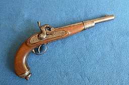 ORIGINAL PERKUSSION VORDERLADER KAVALLERIE PISTOLE MODELL LORENZ M1862 ÖSTERREICH