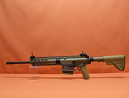 Ha.Büchse .308Win Heckler&Koch/H&K MR308 A3 16,5" Lauf RAL8000 HKey, Gas-Piston-System HK417/G28