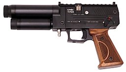 EVANIX Viper Cal .22, halbautomatische Pistole mit Schalldämpfer