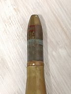 2 cm Flak Munition blauer Geschosskopf - inert