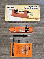 Lyman Universaltrimmer+Adapter für Akkuschrauber+Hartmetallfräser