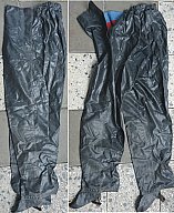 Wehrmacht(?): Alte Gummihose Klepperhose