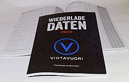 VihtaVuori Wiederladedaten 2026 neuste Ausgabe