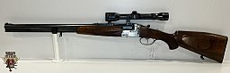 Krieghoff Modell Teck – Bockbüchsflinte – Greener-Verschluss – Nickel Marburg Supra 4x36 (SEM)