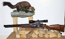 BBF Bockbüchsflinte Tikka M07 5,6x50 R - 12/70 Deluxe mit ZF 6x42 Schmidt & Bender