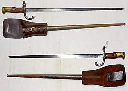 franz. Bajonett Gras 1874 mit Koppelschuh