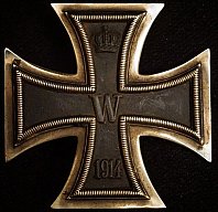 Eisernes Kreuz 1.Klasse, Eisenkern, Dreiteilig, Sedlatzek Berlin, WK1