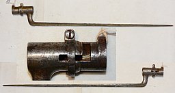 Tüllenbajonett, 3-Kantklinge 45,5 cm