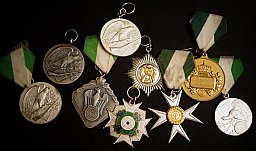 Schützenbund Orden und Kreuze, Sammlung, viele Teile, ca. 60 bis 70 Jahre alt