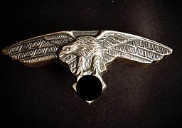 Luftwaffe Ersatzteil Bastelteil, LW Dolch Parierstange mit Stossleder