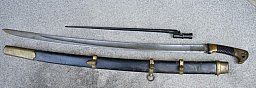 CCCP Kosaken Schaschka M1927 WK2 Mosin Bajonett Original