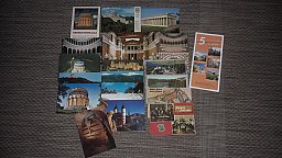 Walhalla, Befreihungshalle, Heidelberg usw.. Postkarten