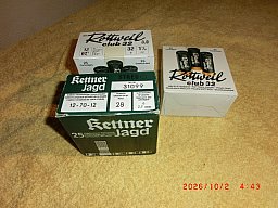 Jagd Schrotpatronen Kal. 12 Rottweil Club