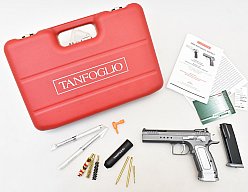 Top ! Pistole TANFOGLIO " Limited HC Custom " TITAN Kaliber .45 Auto mit Koffer & Zubehör