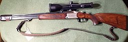Blaser Bockbüchsflinte Mod. Prestige 700/88 im Kal. 30RBlaser 20/76 mit Swarovski ZFR Z4i 2,5-10x5