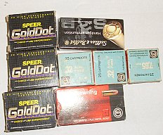 ca 220 Schuss 7,65 Br diverse darunter Gold HP