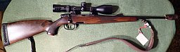 Steyr-Mannlicher Repetierer im Kal. 9,3x62 mit Unterteilen der Steyr-Montage