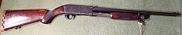 Nachsuche-Vorderschaftrepetierflinte aus den USA von Ithaka Kal. 12/70 Mod. 37