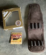 Akah...Patronenetui...für 7 Patronen...Blaser...Sauer...Heym...Steyr...Mauser...Weatherby...Voere..