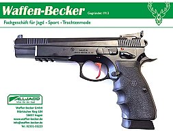 Pistole CZ75 SP-01 6.1 SA (Shadow 2 Target) 6"-Lauf Kal. 9mm Luger -NEUWARE-