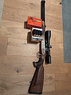 CZ Brno Combo BBF 308 Win. 12/76 Stahlschrot +Mercury R1 3-12x56