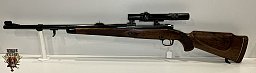 Winchester Model 70 Pre-64 Super Grade .458 Win. Mag. – Safari-Klassiker mit B. Nickel 1-4x Abs. 1