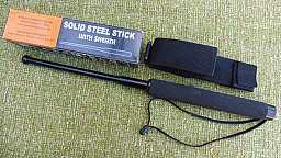 Teskopschlagstock Black Field 21" mit Holster NEU ******ansehen kostet nichts *****