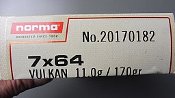 Norma Vulkan kal. 7x64 7x65R 30-06 20 Stück **********ansehen kostet nichts ********