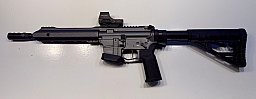 Schmeisser AR15-9 S4F Sport Dynamic PCC – 10,5" – Grey – 9 mm Luger – mit Holosun HS510C, Koffer und