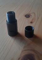Adapter 1/2 28 UNF auf M15*1 Gewinde