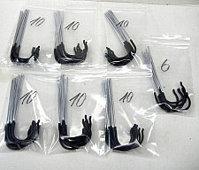 Brillenbügel für Schiessbrillen ganzer Posten 66 Stück Neu