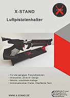 X-Stand Luftpistolenhalter, Walther, Feinwerkbau, Steyr, Pardini, Morini