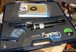 Carl-Walther LP500 Blue Angel Griff Gr. M rechts Luftpistole Match