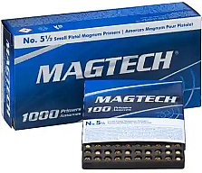 1.000 Stück | 1 x 1000er MAGTECH Zündhütchen Small Pistol Magnum 5 1/2 S.P.M. | NEU SOFORT LIEFERBAR