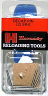 6x HORNADY Decapping Pins / Zündhütchen Ausstoßerstifte f. Kalibriermatrize ohne Kopf Large 060008