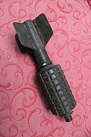 Granatenwerfer Mod.16. "Prister Werfer" Deko Granate. Kein Bodenfund. Mit der Originalfarbe