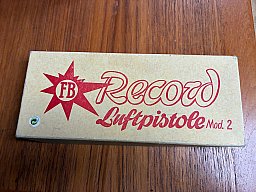 FB Record Luftpistole Mod. 2