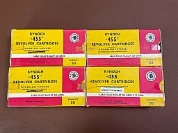 KYNOCH Munition .455 Revolver 200 Stück