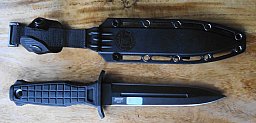 Kizlyar Kalibr desert black, Kampfmesser, Outdoormesser