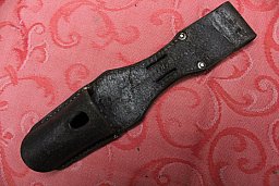 Wehrmacht 98K Bajonett Koppelschuh. Gestempeltes Originalstück
