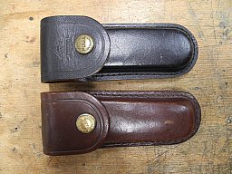 2 x Puma Messer Scheide, Gürteltaschen f. Taschenmesser