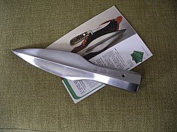 Puma Messer, Saufeder mit Beiblatt