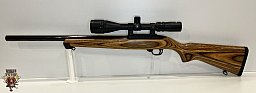 Ruger 10/22 Target in .22lr – Gehämmerter Matchlauf (Hammer Forged) + Schichtholz + Tasco 2.5-10x42