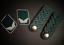 WK2 Jäger Effektelot, Kragenspiegel und Schulterstücke, paarig