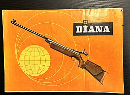 Seltenes Lieferprogramm / Prospekt Diana von 1971, Original.