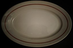 Kriegsmarine Servierplatte, groß, KPM Porzellan, Logo unter Glasemaille, WK2