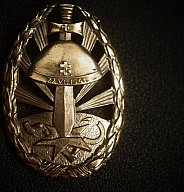 Slowakei Kampfabzeichen 1941, Protektorat Böhmen Mähren, Silber, WK2