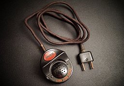 WH Panzer Micro FEIND HÖRT MIT ! Bakelite, WaA, mit Stecker, WK2