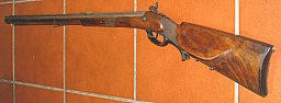 Altes Perkussion Vorderlader - Gewehr mit Stecher