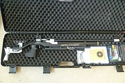 Matchluftgewehr Walther LG 400 Blacktec Alu Re/Li